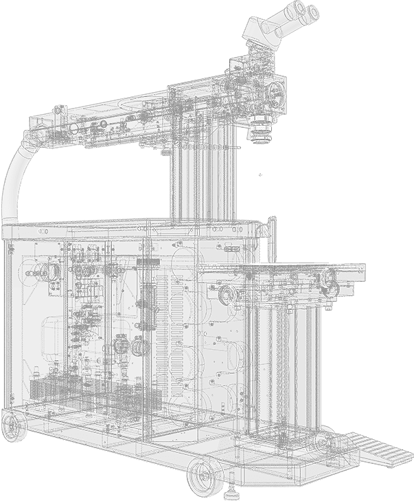 3D модель лазерного станка